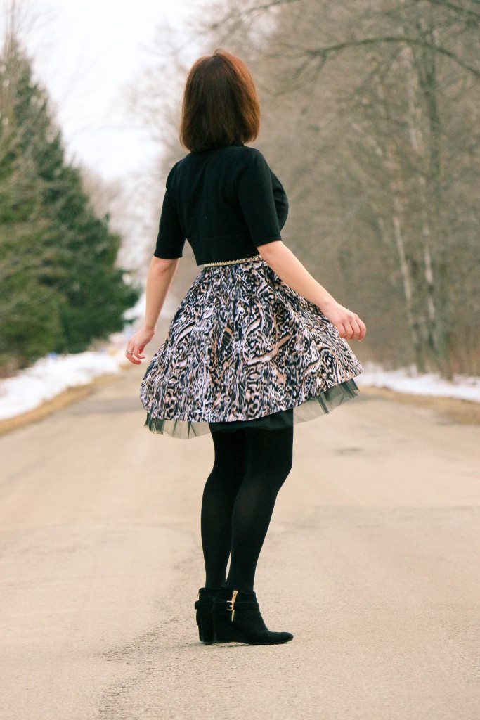 Tulle & Animal Print