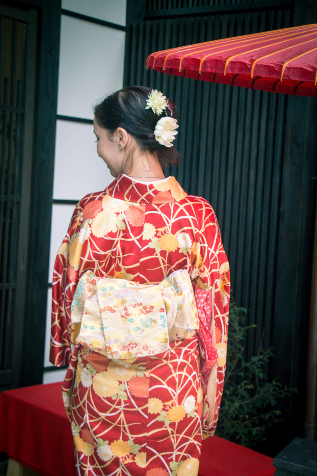 Wearing A Kimono In Japan For A Traditional Tea Ceremony