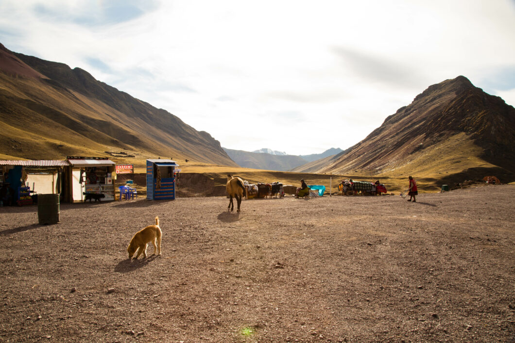 Rainbow Mountain Peru Entrance