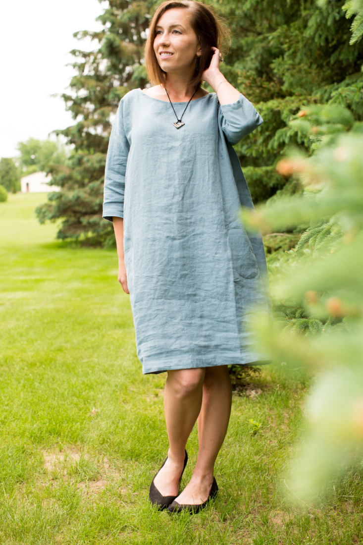 Comfy & Light, Linen Dress for Summer