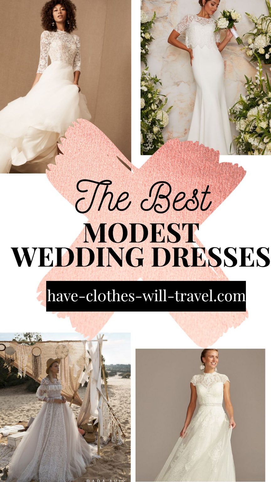 15 Stunning Modest Wedding Dresses 