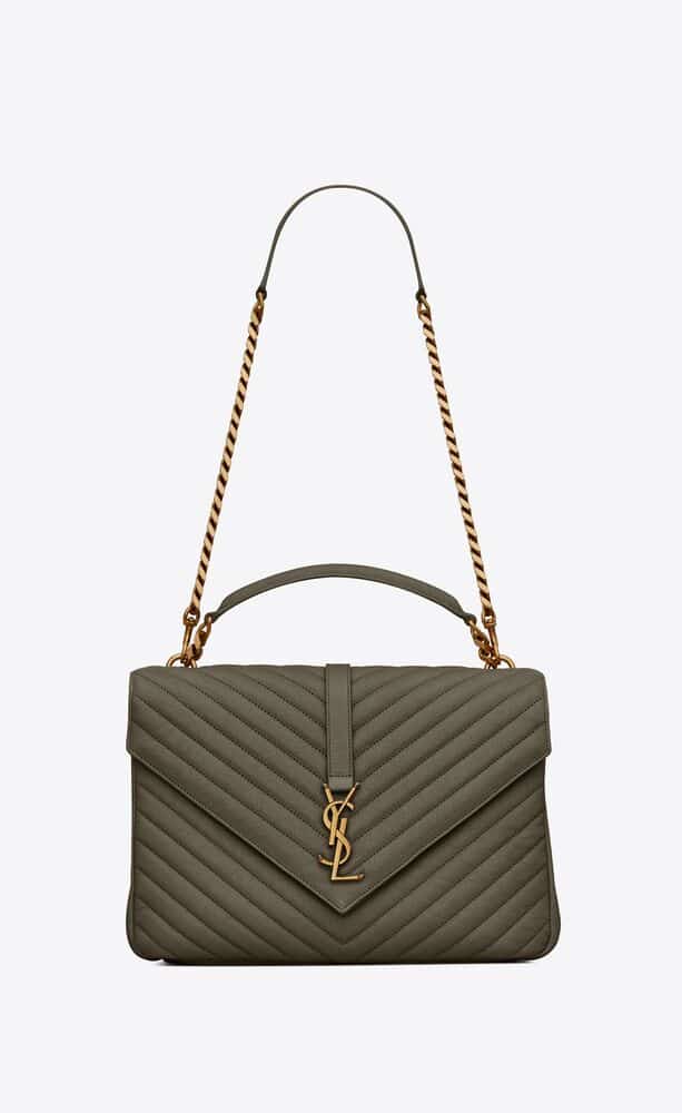 Buy Preowned Luxury Saint Laurent Monogram quilted leather shoulder bag  Online  LuxepolisCom