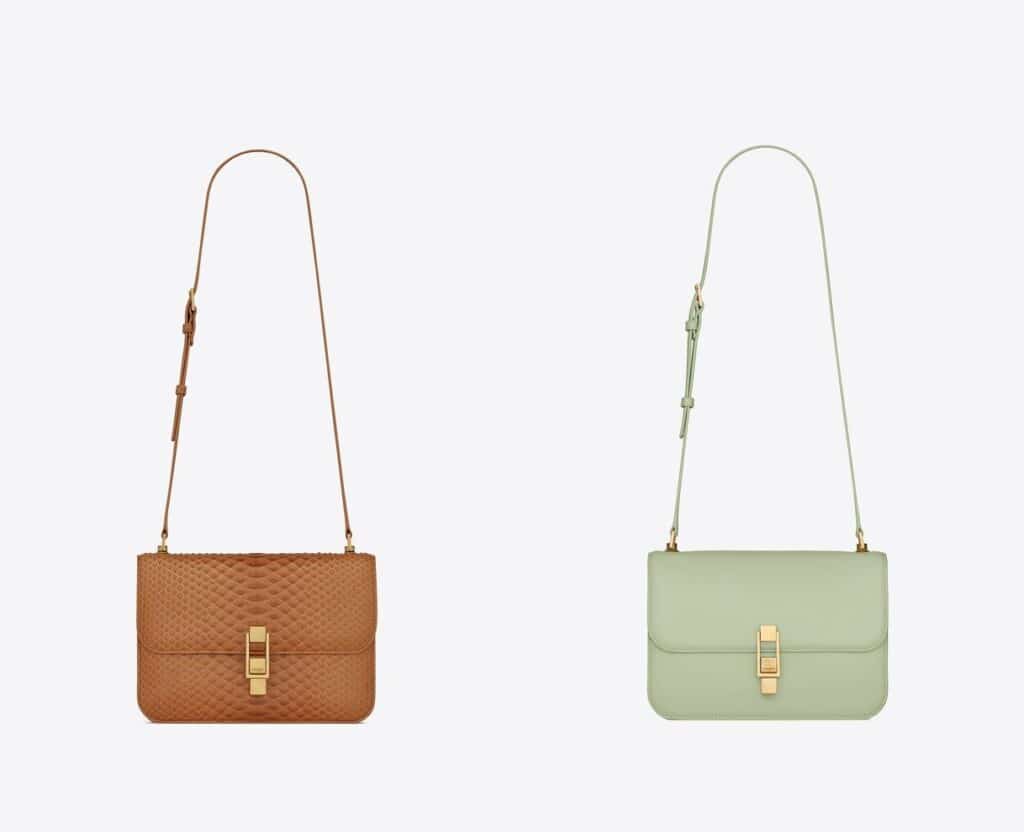 Best YSL Top Handles Of 2023 - Sac De Jour Supple Baby In Grained Leather  Womens Loden Green
