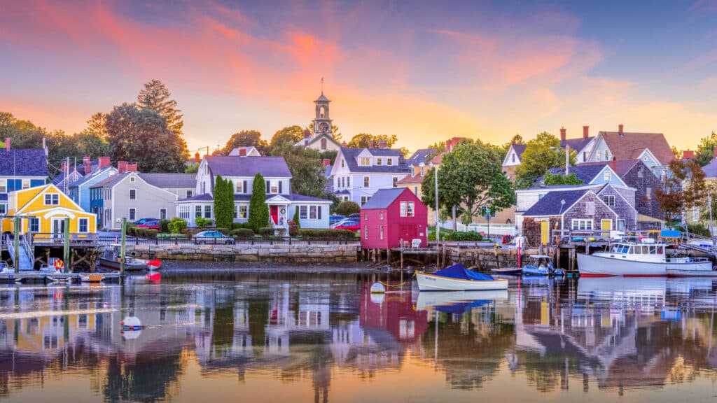 Portsmouth, New Hampshire, USA townscape.