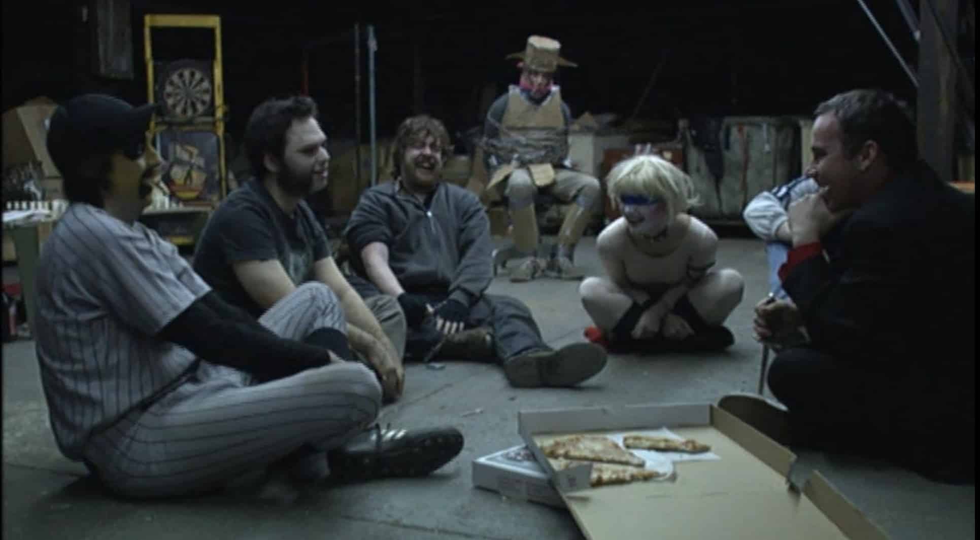 Macon Blair, Chris Sharp, Paul Goldblatt, Stacy Rock, William Lacey, and Sandy Barnett in Murder Party (2007)