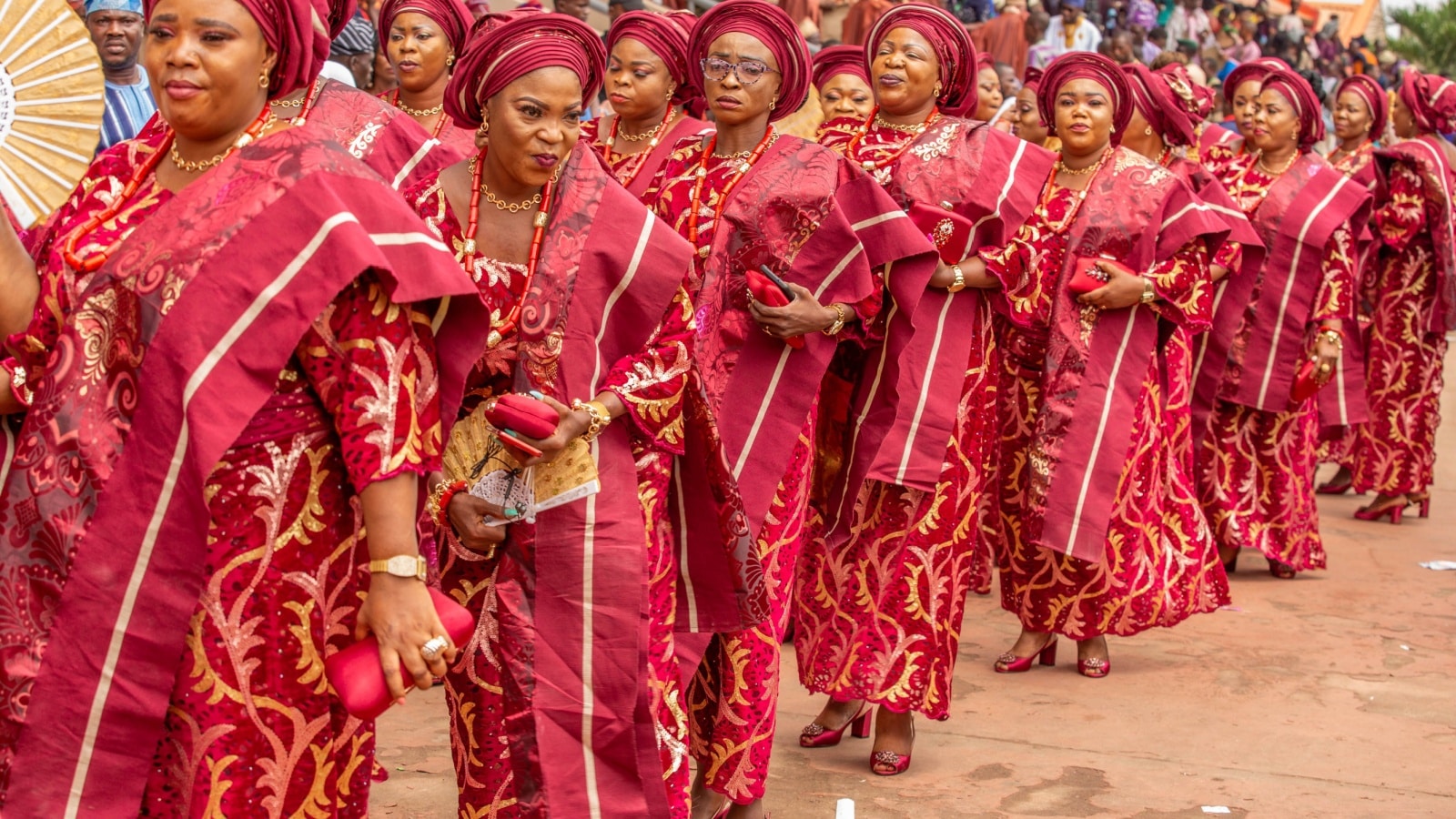 Ijebu ode in Nigeria. Shot at Ojude Oba festival in August 2019.