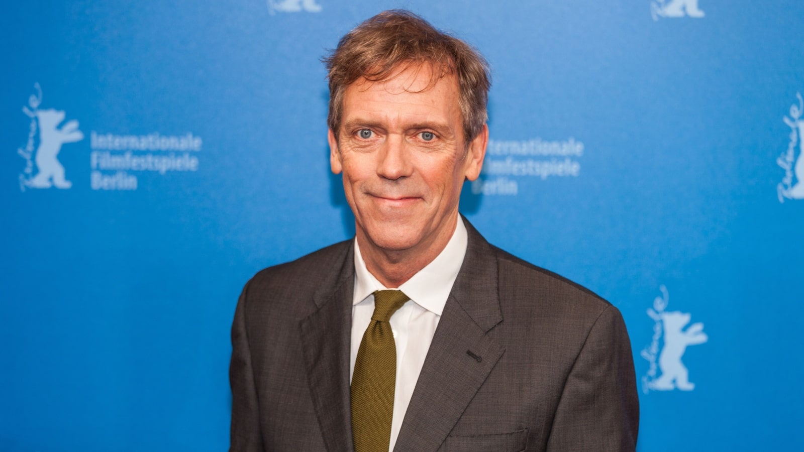 Berlin, Germany - February 18, 2016 - Actor Hugh Laurie attends the 'The Night Manager' premiere during the 66th Berlinale International Film Festival