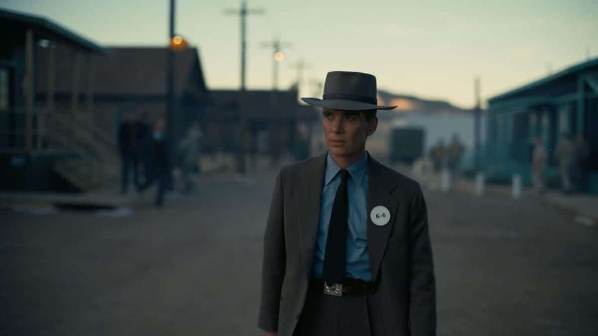 A man dressed in 1950s clothing.