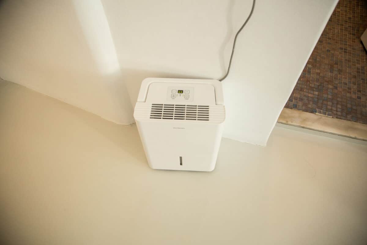 A dehumidifier is also included in your room.