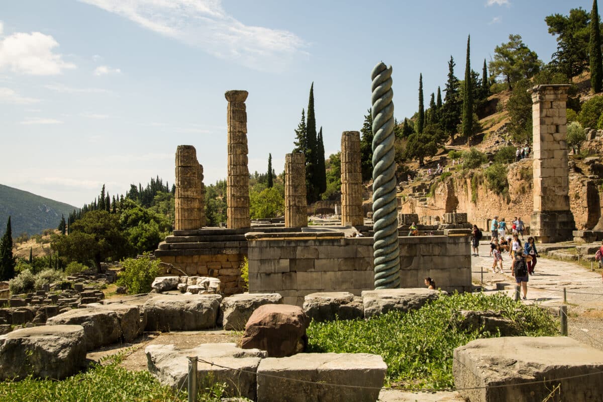 The temple of Apollo