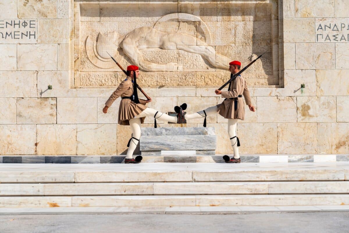 Changing of the Guard in Athens