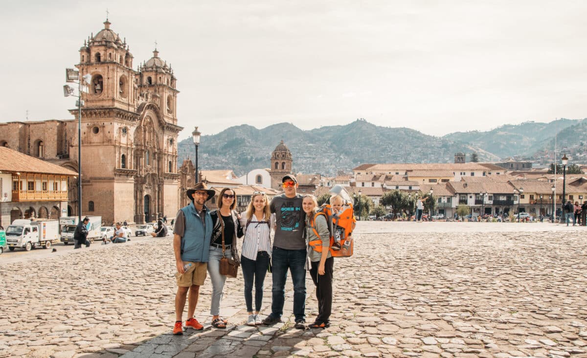 The Have Clothes, Will Travel group in Cusco, Peru!