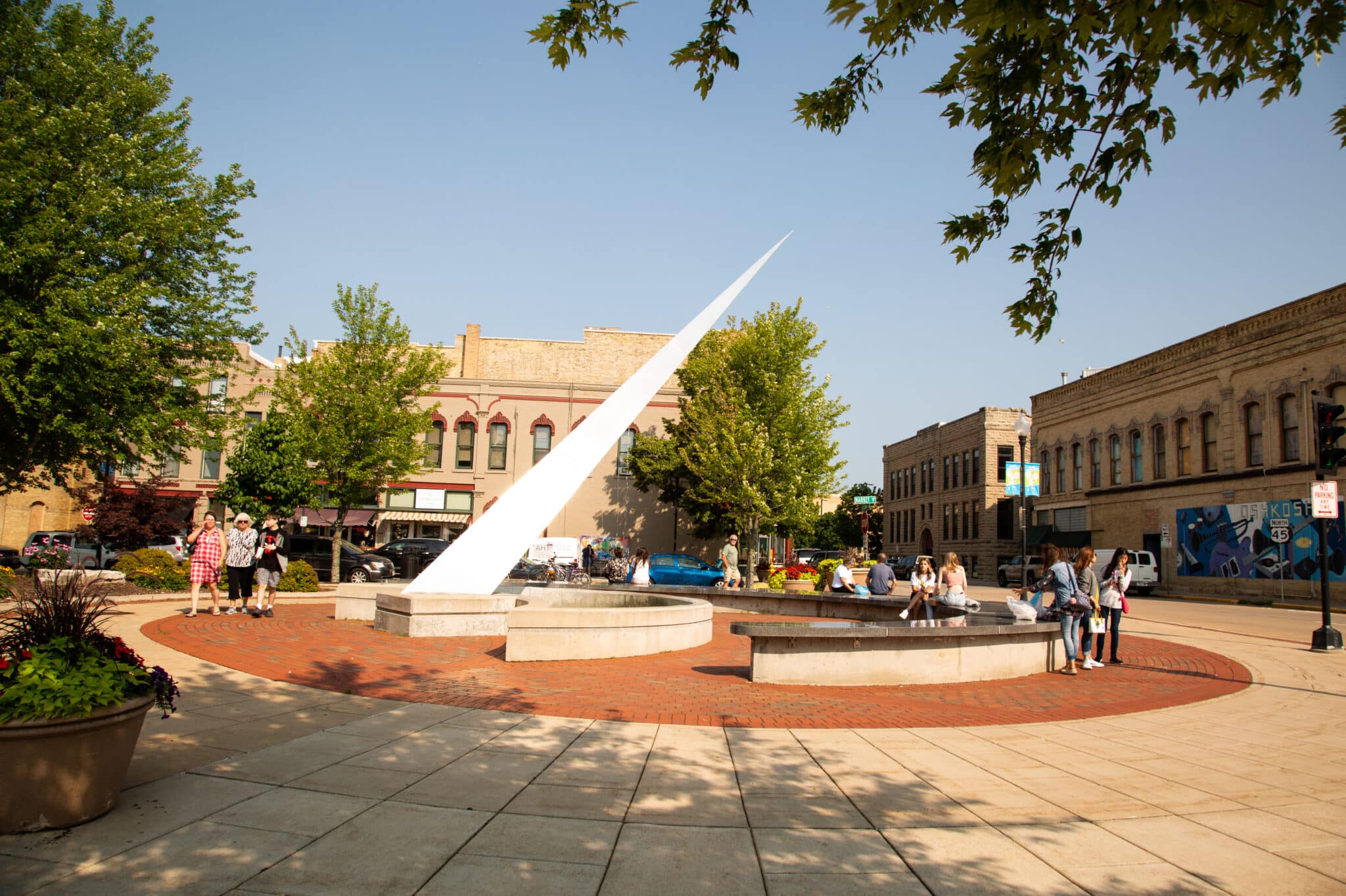 Downtown Oshkosh Wisconsin