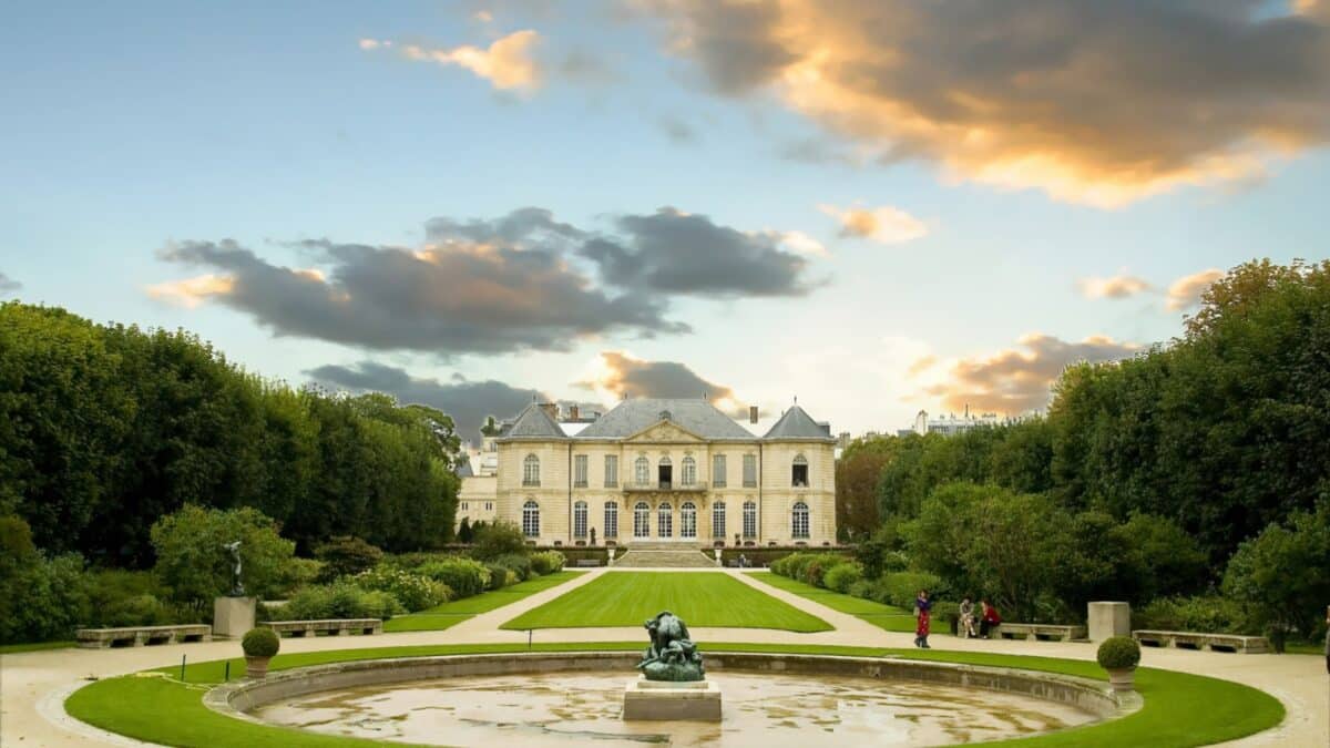 Musee Rodin Rodin Museum Paris France.