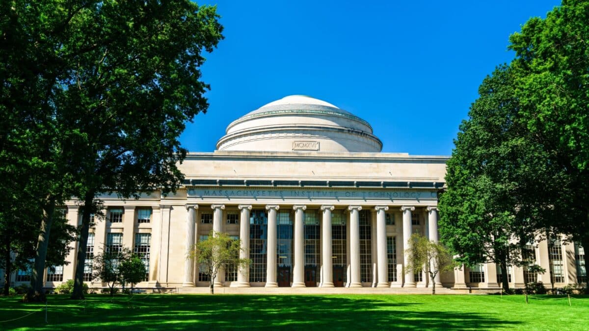 Great Dome of the Massachusetts Institute of Technology in Cambridge near Boston, United States