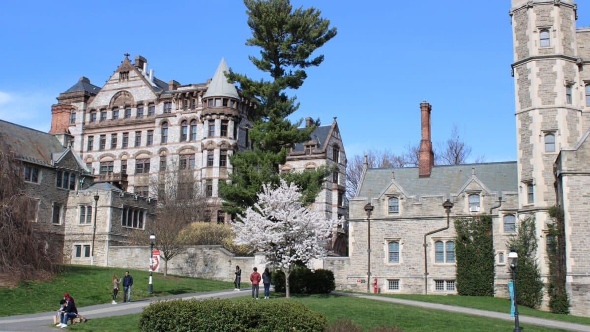 Princeton, New Jersey - 15 March, 2024: Princeton University is one of the best Ivy league university in the world, according to U.S News and World Report.