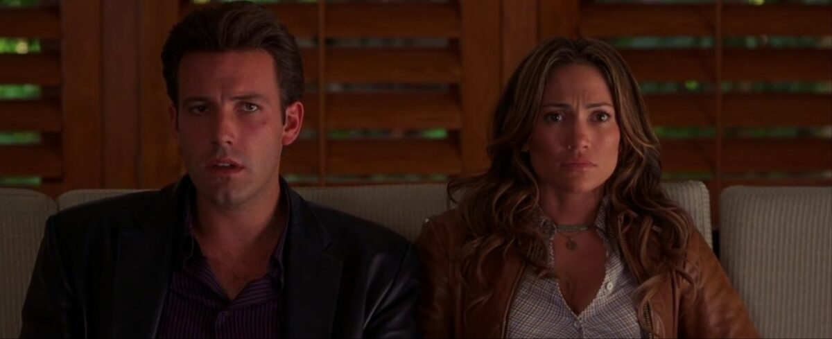 Jennifer Lopez and Ben Affleck in Gigli (2003)