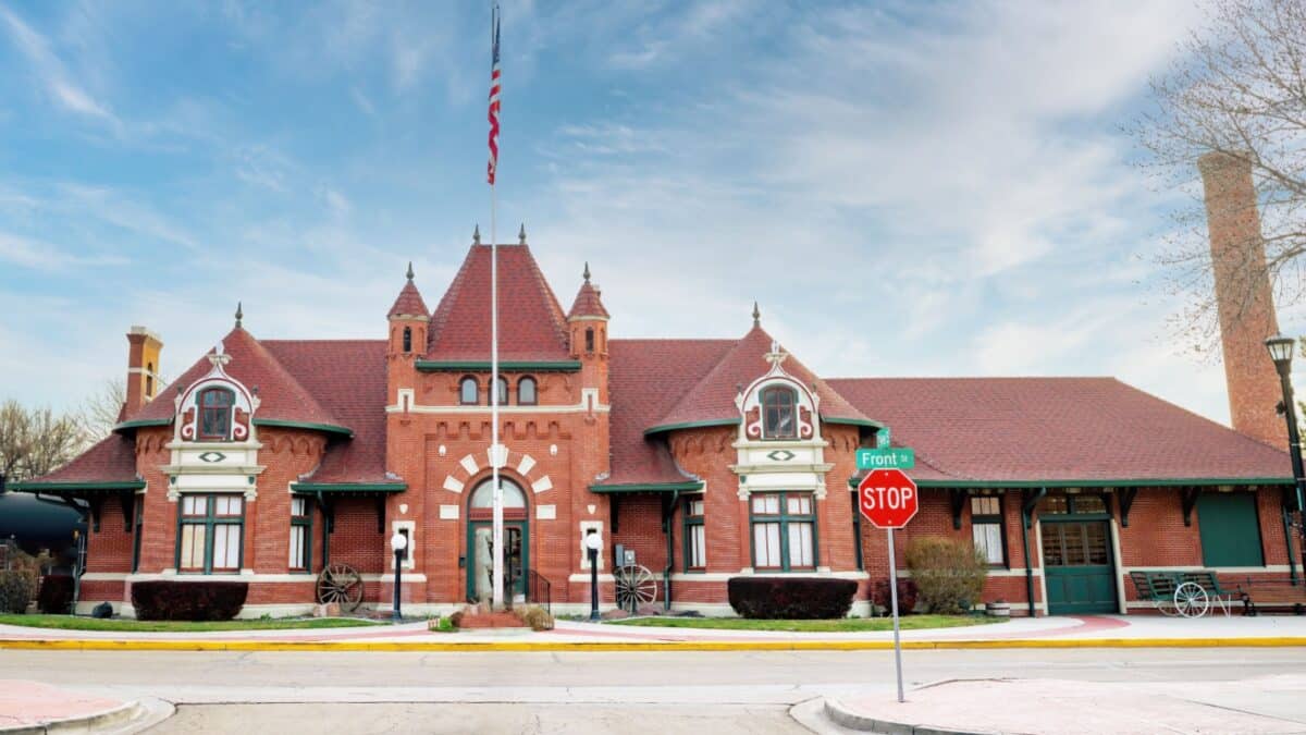 Classic brick depot in Nampa Idaho