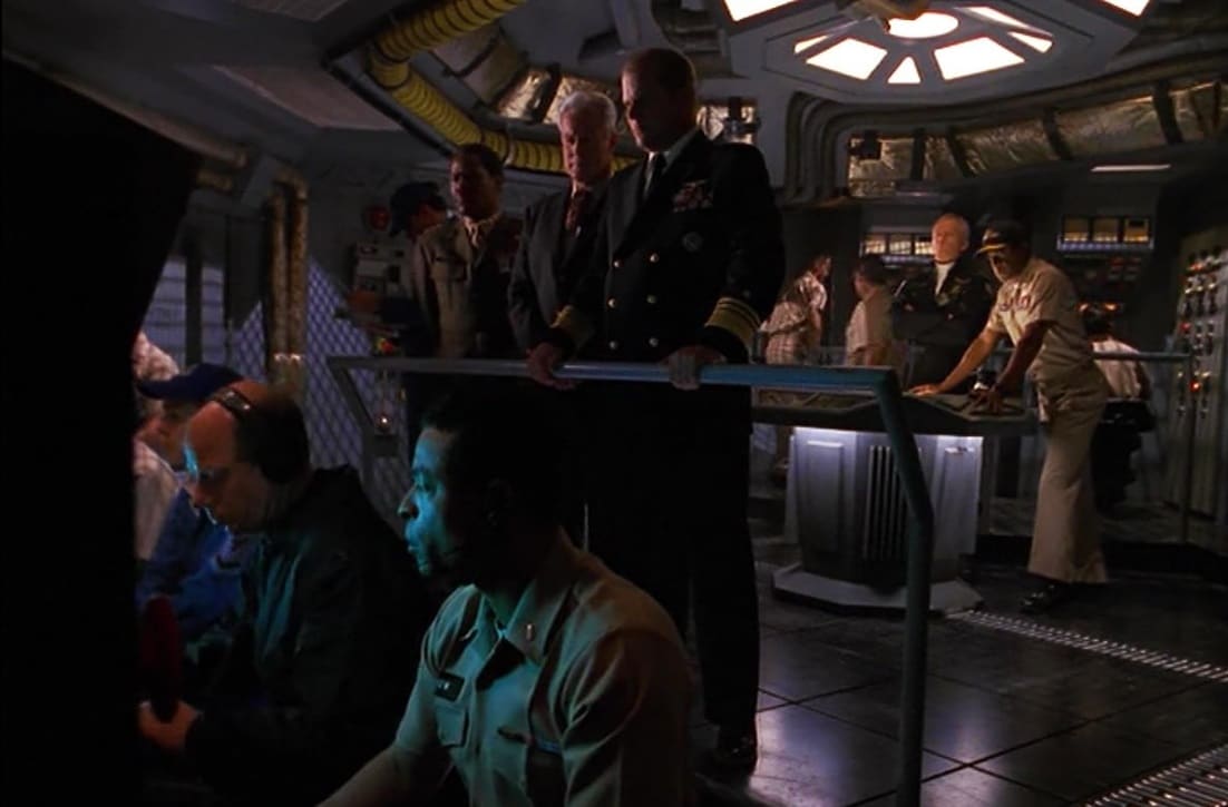 Chris Ellis, J. Patrick McCormack, James Morrison, Tucker Smallwood, and David Jean Thomas in Space: Above and Beyond (1995)