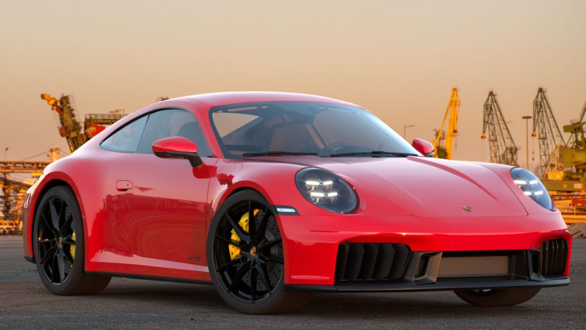 Szczecin,Poland-July 2024:The new Porsche 911 Carrera GTS for the 2025 model year.