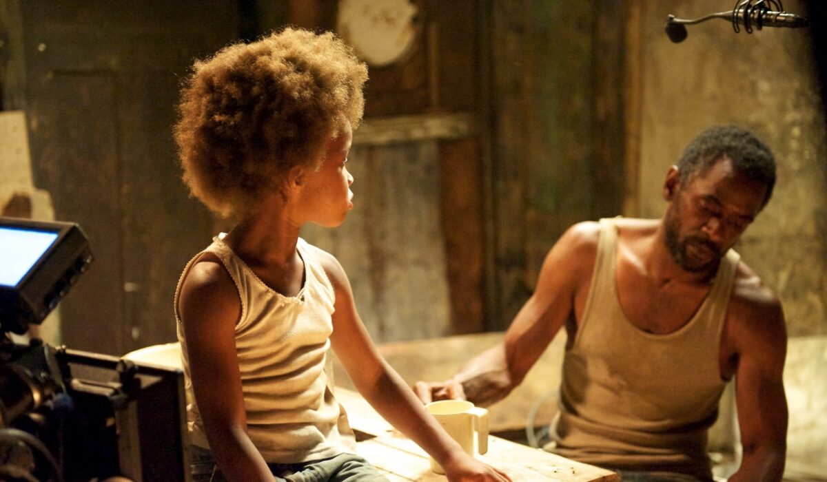 Quvenzhané Wallis and Dwight Henry in Beasts of the Southern Wild (2012)