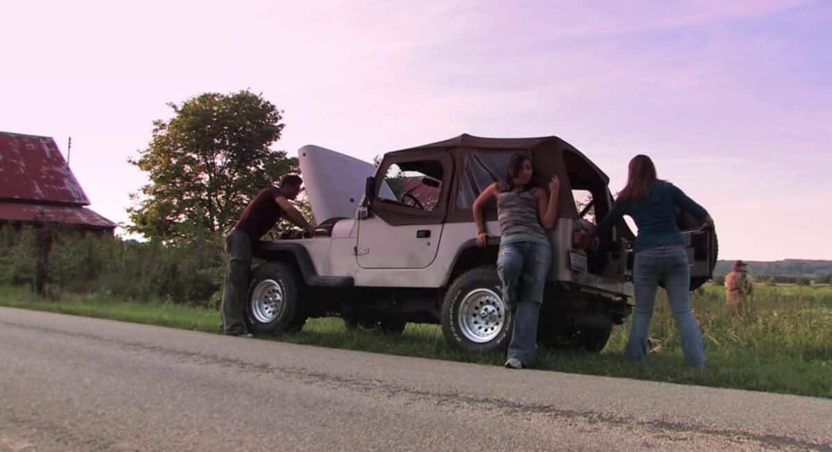 Lindsey Anderson, Natasha Cordova, Aaron Ringhiser-Carlson, and Lance Predmore in ThanksKilling (2008)