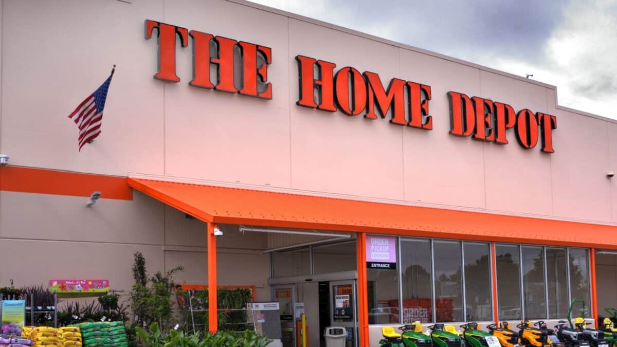 Springfield, Missouri - May 15, 2024: The Home Depot is among the largest American home improvement retailers. It sells construction products, tools and services. Editorial